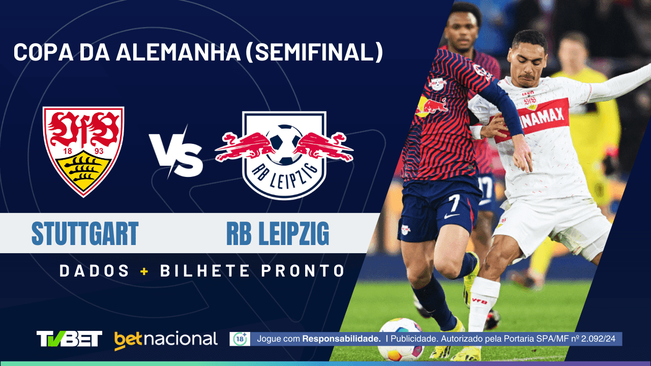 Stuttgart x RB Leipzig: tempo real, onde assistir ao vivo, horário, escalações e palpites