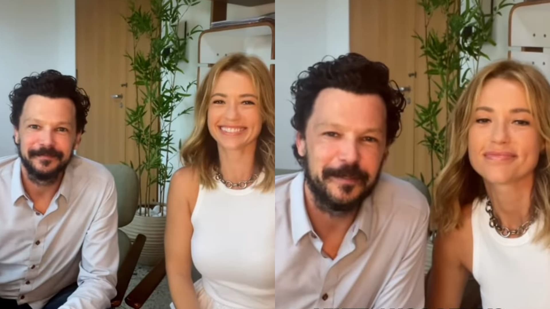 Juliana Didone e Guilherme Berenguer vão trabalhar juntos após 20 anos