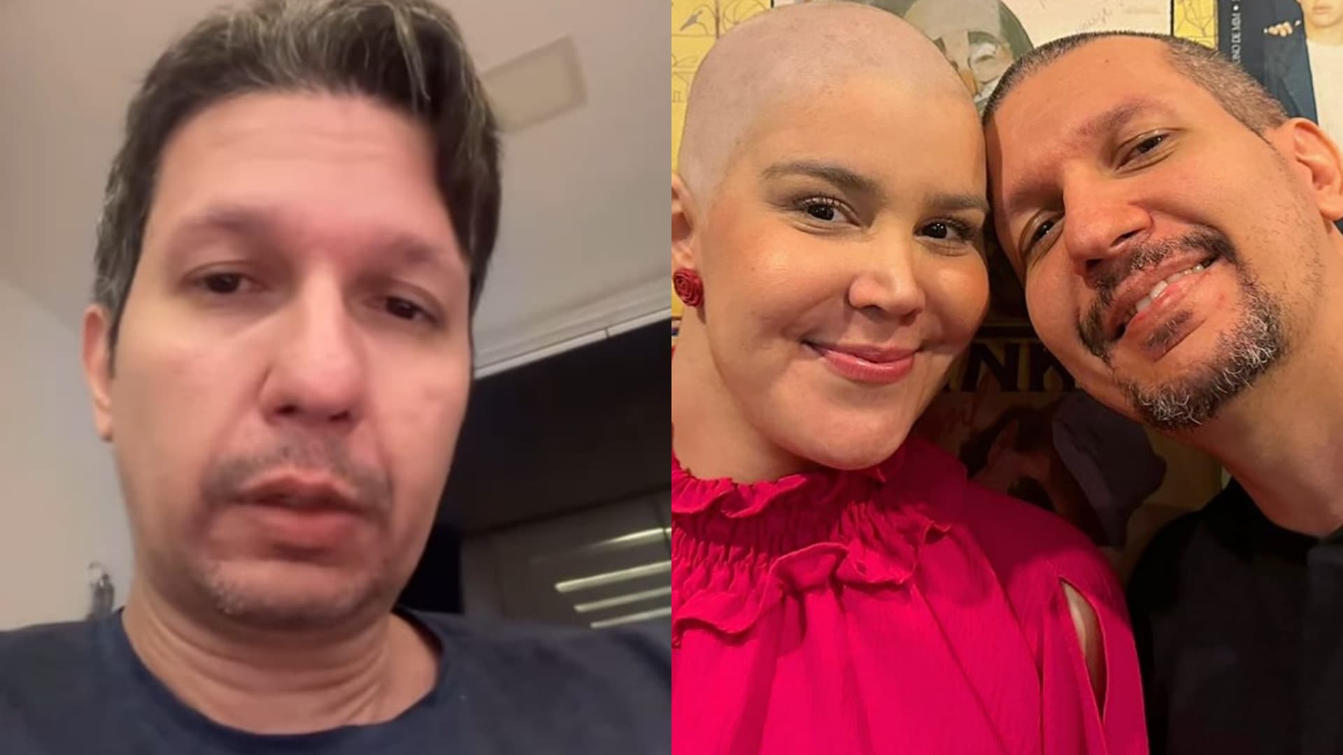 Youtuber Otávio Ugá lamenta morte da esposa após descoberta de câncer raro