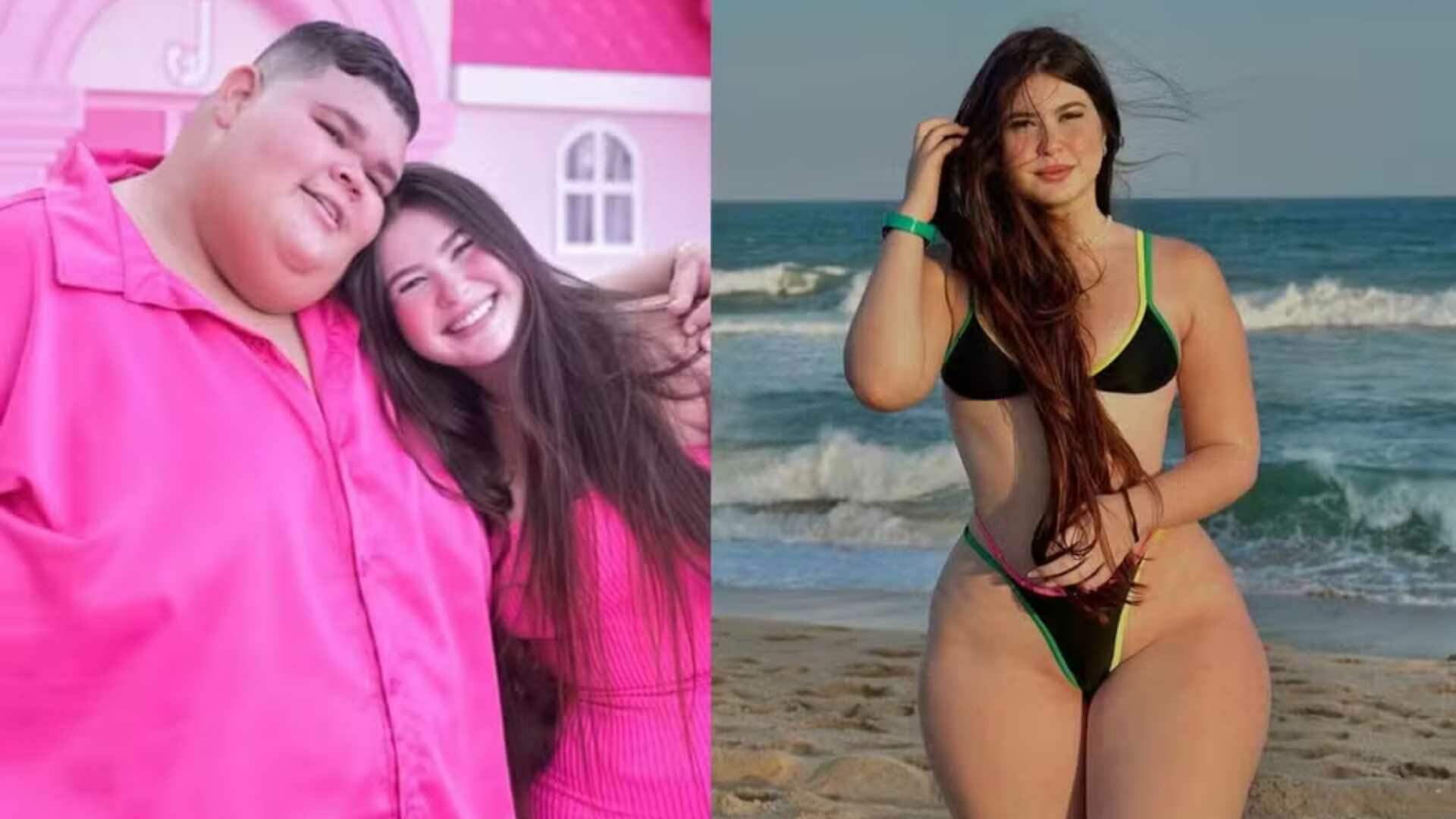 Influenciador Gordão da XJ anuncia fim do namoro com Nicolle Caroline