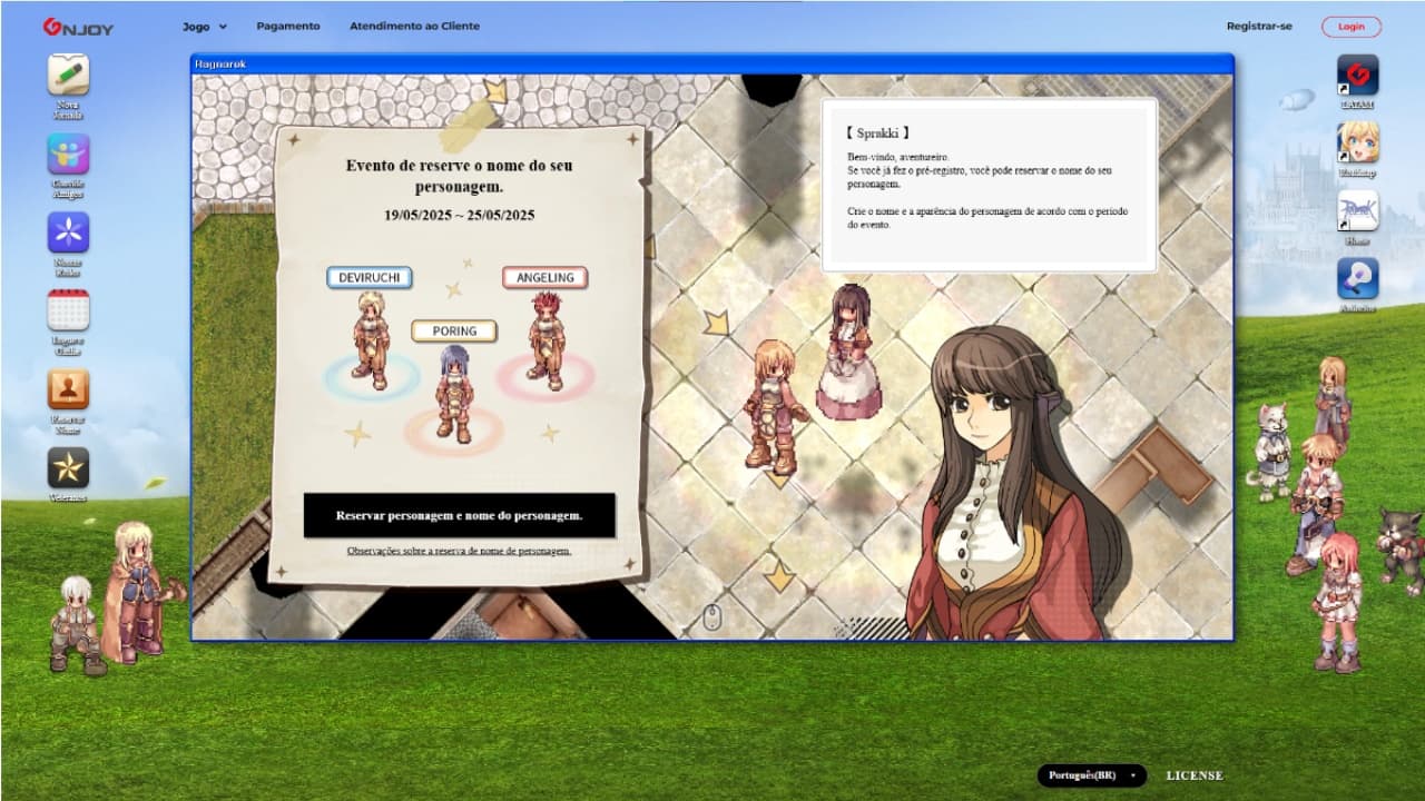 Ragnarok Online LATAM inicia evento de criação de personagens para jogadores pré-inscritos