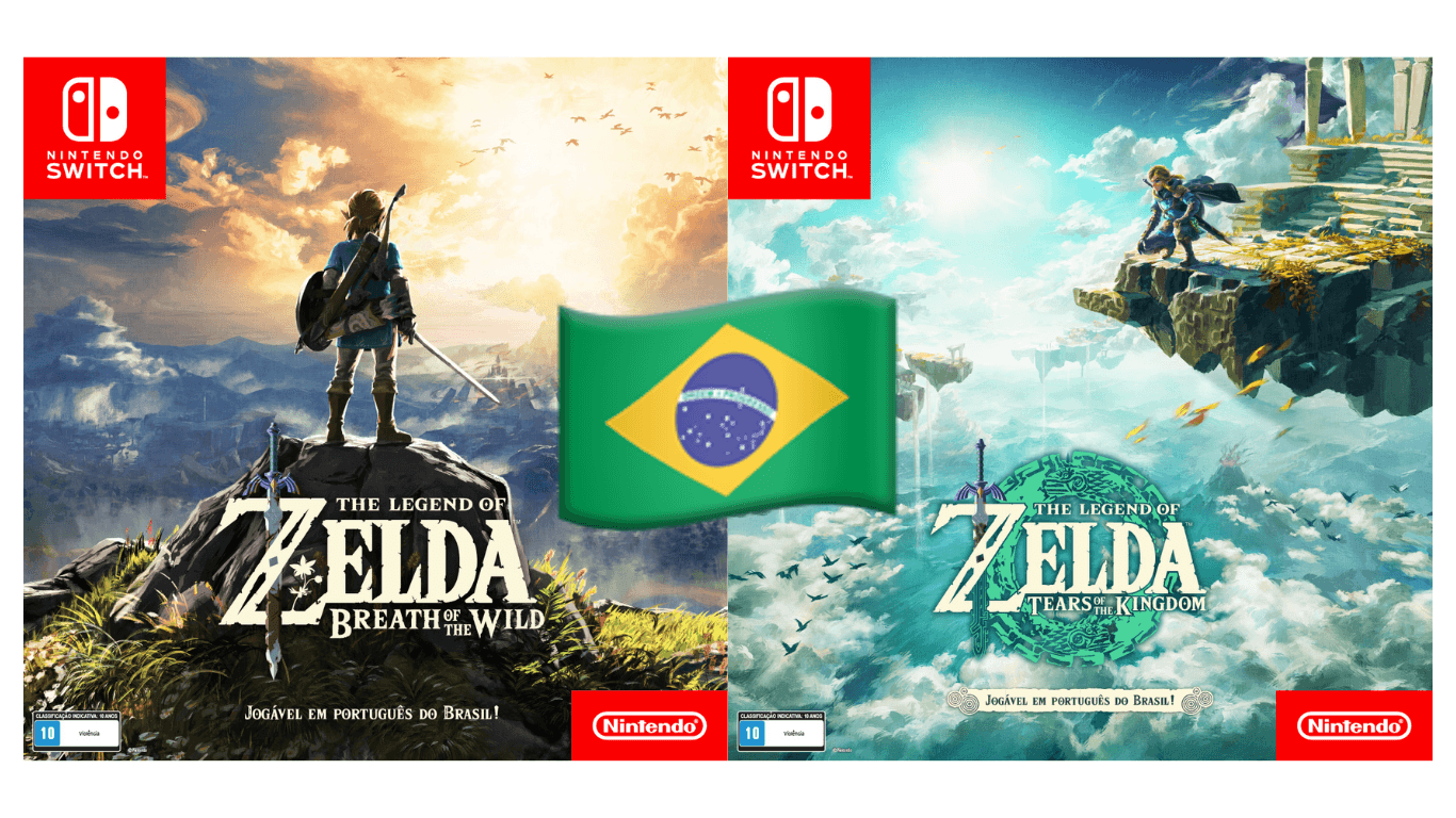 Zelda em PT-BR: versões de Breath of the Wild e Tears of the Kingdom são atualizados com legendas em português!
