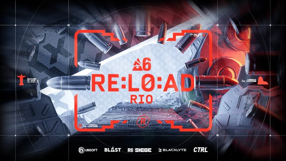 Dando largada ao calendário competitivo internacional de Rainbow Six Siege, R6 RELOAD começa neste sábado (10) com 5 equipes brasileiras na disputa