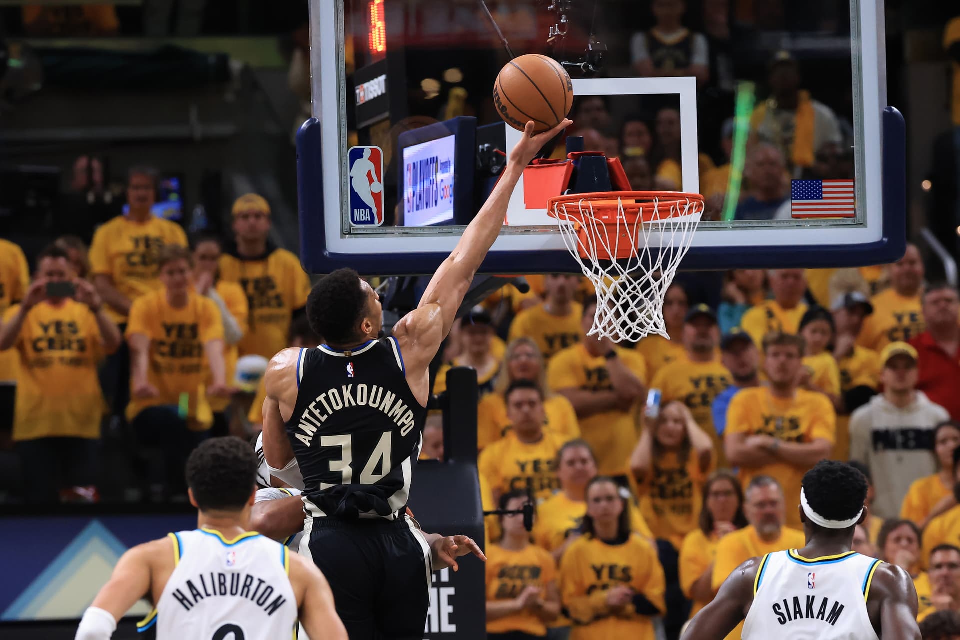 NBA: o que pai de Haliburton disse a Giannis após vitória dos Pacers contra o Bucks